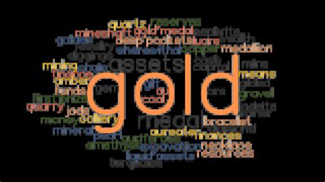 gold synonyms